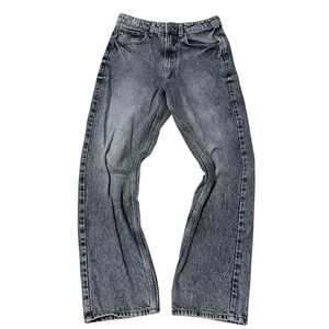 90s Straight Charcoal Jeans